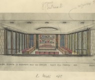 Sistemazione interno Sala Consiliare della Provincia di Rieti